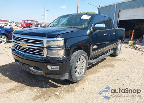 2014 Chevrolet Silverado 1500 High Country z USA, uszkodzony, nr VIN 3GCUKTEJ9EG423595